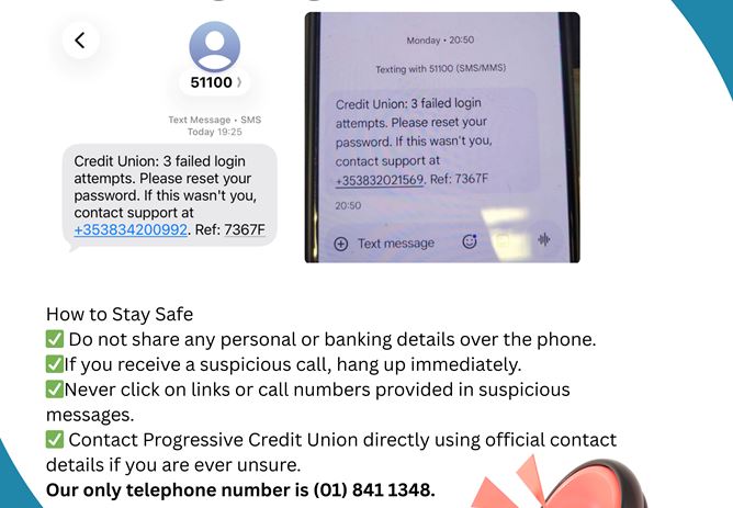 Fraud Alert: Scam Text Messages Circulating