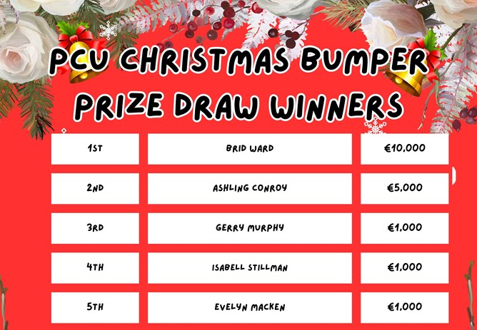 December Bumper Prize Draw